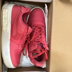 Nike Vibrant Pink Athletic Shoes